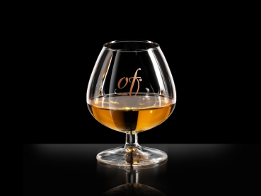 Grappa Glas Baloon Bonollo "of"