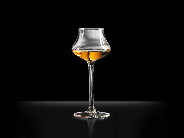 Grappa Glas Tulip Bonollo "of"